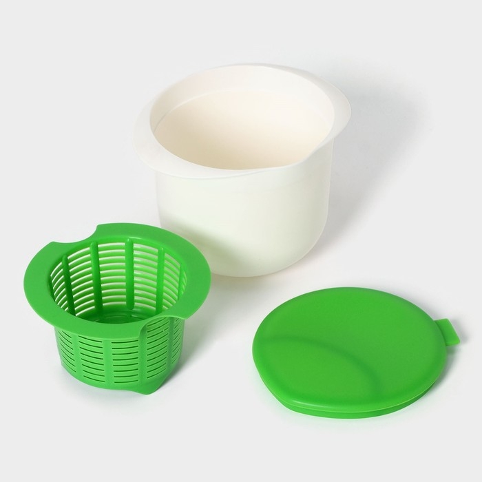 Форма для приготовления сыра и творога «Фрэш», 17,5×14,6×13,5 см Форма для приготовления сыра и творога «Фрэш», 17,5×14,6×13,5 см