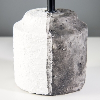 Настольная лампа "Киана" Е14 40Вт серо-белый 20х20х33см RISALUX Настольная лампа "Киана" Е14 40Вт серо-белый 20х20х33см RISALUX