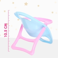 Пупс в одежде &laquo;Малыш&raquo; со стульчиком для кормления, с бутылочкой