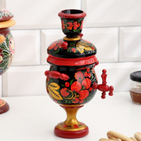 Сувенир &laquo;Самовар&raquo;, хохлома