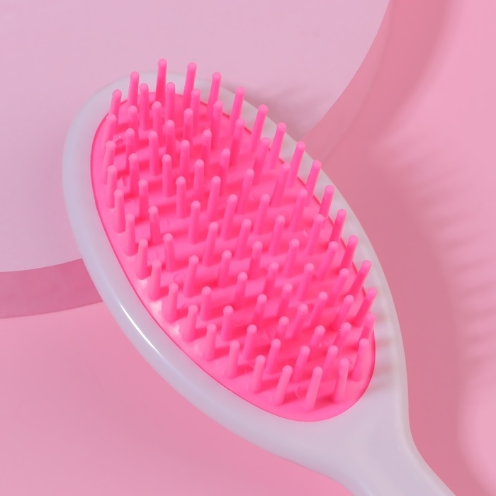 Расчёска - мини массажная, 4,5 × 13 см, цвет МИКС Расчёска - мини массажная, 4,5 × 13 см, цвет МИКС