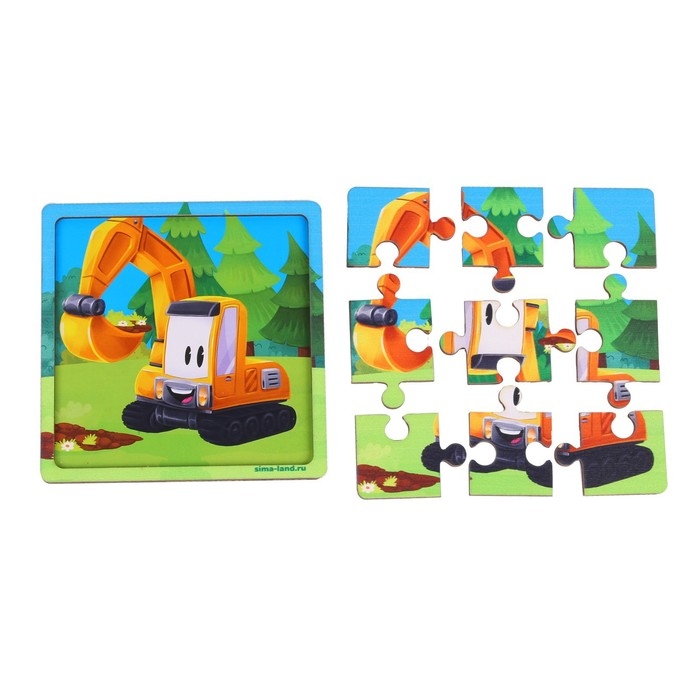 Пазл &laquo;Экскаватор&raquo;