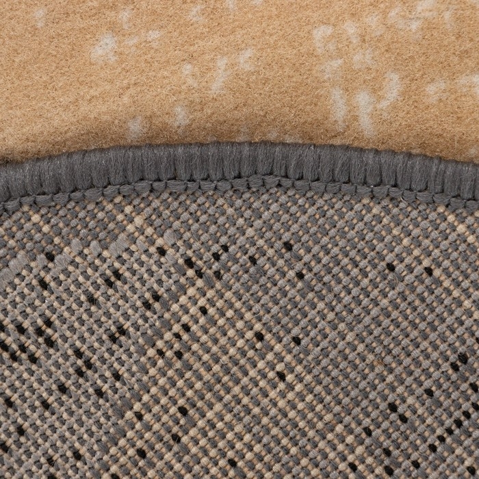 Ковер &laquo;Мокко&raquo;, овальный, 60х110 см, джут