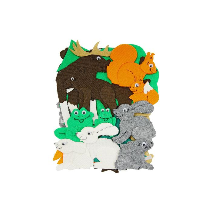 Набор дидактический &laquo;Дикие животные&raquo;, 22 детали