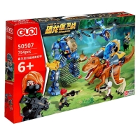 Конструктор Дино &laquo;Бой в Джунглях&raquo;, 754 детали