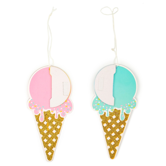 Подвеска «Мороженое», цвета МИКС Подвеска «Мороженое», цвета МИКС