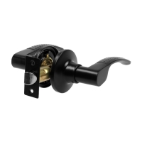 Защелка 2101, пустая, цвет матовый черный Защелка 2101, пустая, цвет матовый черный