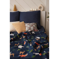 Постельное белье "Этель" Евро Winter animals 200*217 см, 240*220 см, 70*70 см - 2 шт