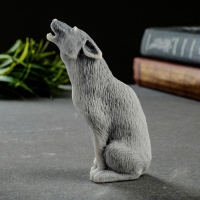 Сувенир "Волк сидящий, воет" 10,2см Сувенир "Волк сидящий, воет" 10,2см