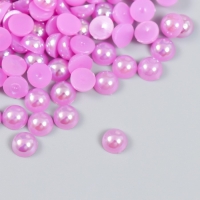 Декор для творчества пластик "Половинки бусин. Сиреневый" 20 гр 0,8х0,8 см Декор для творчества пластик "Половинки бусин. Сиреневый" 20 гр 0,8х0,8 см