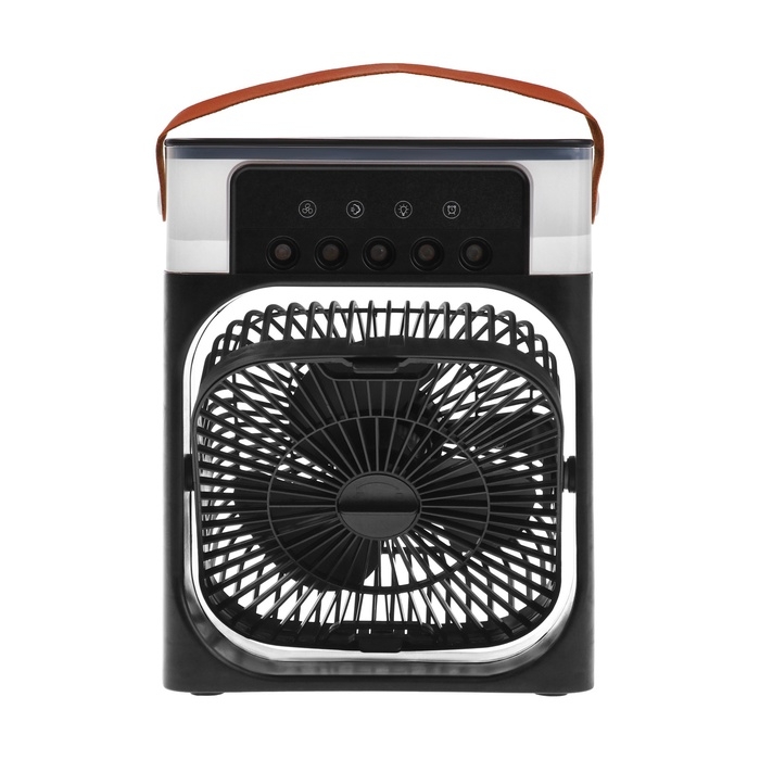 Портативный вентилятор LOF-06, с функцией увлажнителя, 3 скорости, питание USB, чёрный Портативный вентилятор LOF-06, с функцией увлажнителя, 3 скорости, питание USB, чёрный