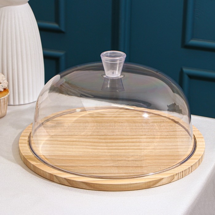 Блюдо для подачи Доляна &laquo;Древо&raquo;, d=28,5 см