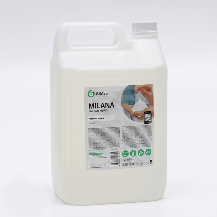 Мыло-пенка Milana канистра, 5 л Мыло-пенка Milana канистра, 5 л