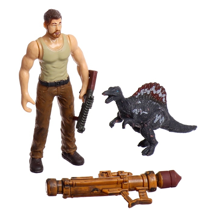 Набор фигурок Набор фигурок "Юрский парк", 4 предмета, МИКС