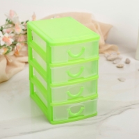 Мини - комод для мелочей 4 секции &laquo;Грэйс&raquo;, 13&times;9&times;15 см, цвет МИКС