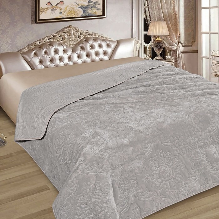 Покрывало ELITE с мехом 07, 160х220см, пэ100% 6