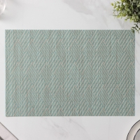 Салфетки сервировочные на стол Доляна «Энн», 4 шт, 30×45 см, цвет серо-голубой Салфетки сервировочные на стол Доляна «Энн», 4 шт, 30×45 см, цвет серо-голубой