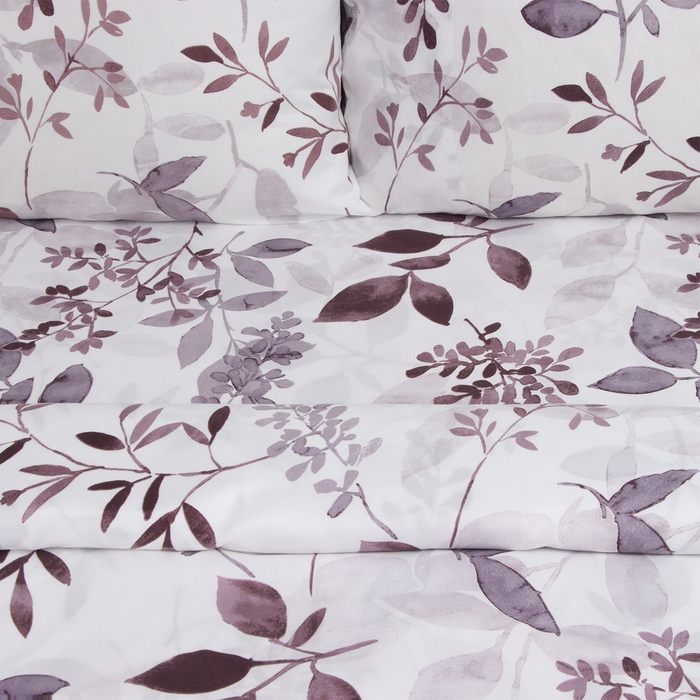 Постельное бельё Экономь и Я дуэт Spring morning 143*215см-2шт,215*220см,50*70см-2шт, полисатин,80г/м&sup2;