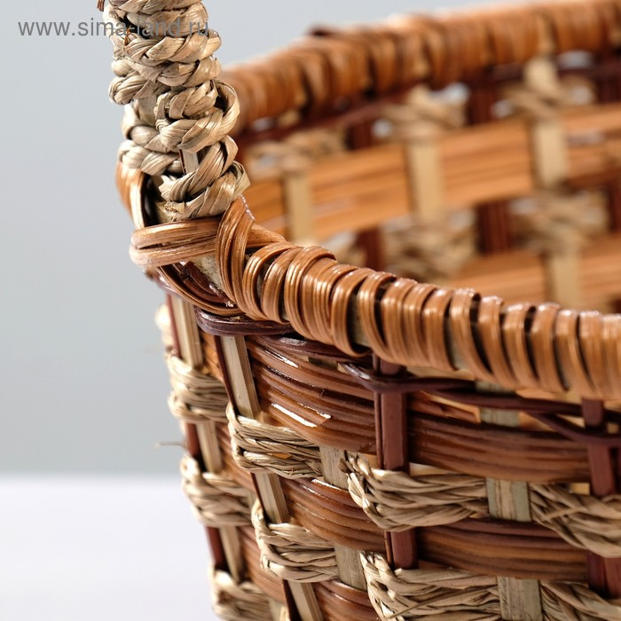 Набор корзин, 3 шт, 31&times;26&times;12/37, 26&times;22&times;11/34, 23&times;18&times;9/30 см, ротанг