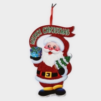 Декоративное украшение (подвеска) "Дедушка мороз" 35х23 см Декоративное украшение (подвеска) "Дедушка мороз" 35х23 см