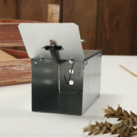 Мышеловка-ловушка, 13 × 6 × 6 см, металл Мышеловка-ловушка, 13 × 6 × 6 см, металл