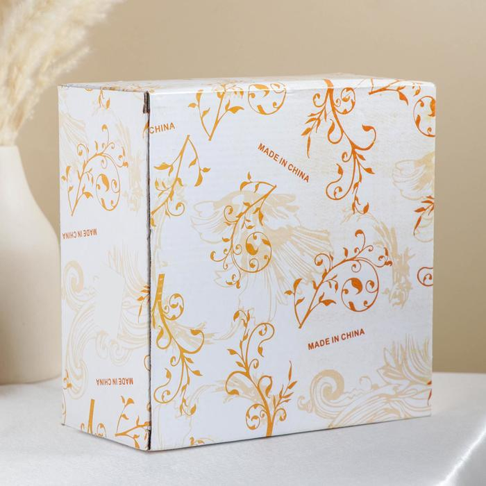 Фруктовница металлическая «Мирьем», 20×19,5×17 см, цвет золотистый Фруктовница металлическая «Мирьем», 20×19,5×17 см, цвет золотистый