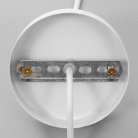 Светильник BayerLux "Цилиндр" 1х40Вт E27 белый 16х16х110 см. Светильник BayerLux "Цилиндр" 1х40Вт E27 белый 16х16х110 см.