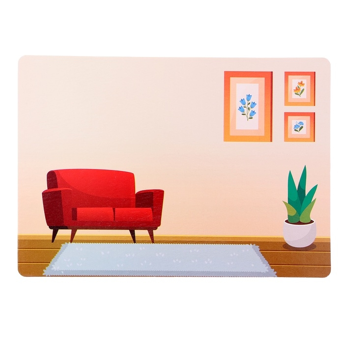 Развивающий набор &laquo;Кто где стоит? Ориентируемся в пространстве&raquo;