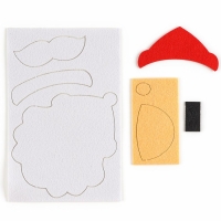 Новый год! Набор для творчества &laquo;Дед мороз&raquo;, ёлочное украшение из фетра