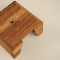 Салфетница из дуба Sima-Land Home, 14,5&times;14,5&times;7 см