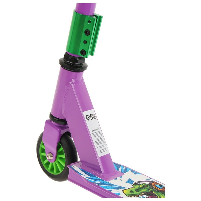 Самокат-снегокат 2 в 1 GRAFFITI, трюковой Самокат-снегокат 2 в 1 GRAFFITI, трюковой