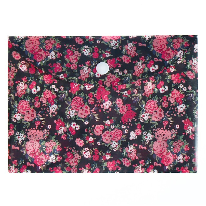 Набор папка-конверт на кнопке 12 штук, формат А6 180мкр, Ассорти Набор папка-конверт на кнопке 12 штук, формат А6 180мкр, Ассорти