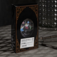 Светодиодная фигура &laquo;Камин с носками&raquo; 10 &times; 18 &times; 4.5 см, пластик, батарейки АААх3 (не в комплекте), свечение тёплое белое