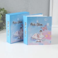 Фотоальбом на 40 фото 10х15 см "Девочка с книгой" в коробке 17х14х4,5 см Фотоальбом на 40 фото 10х15 см "Девочка с книгой" в коробке 17х14х4,5 см