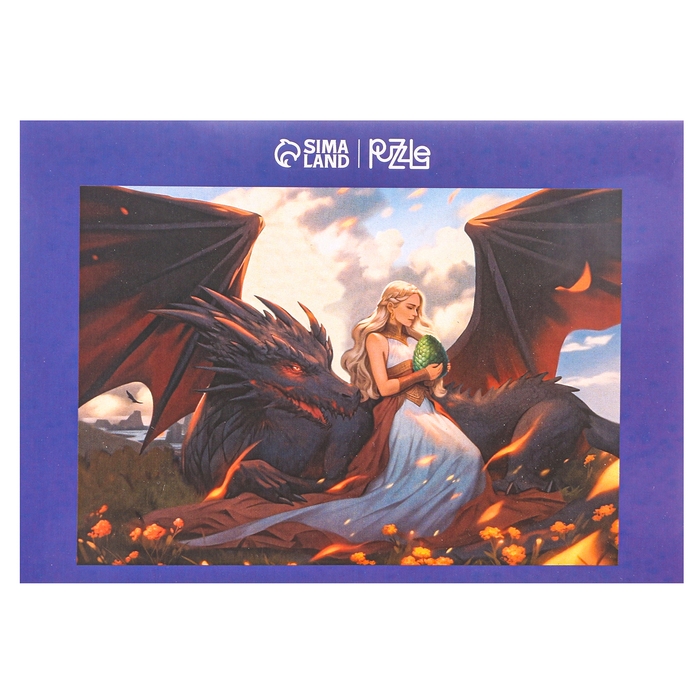 Фигурный пазл &laquo;Королева драконов&raquo;