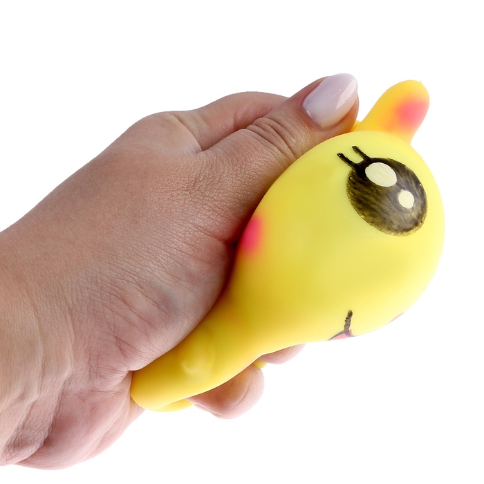 Мялка &laquo;Зайка&raquo; с пастой, цвета МИКС