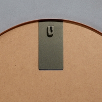 Зеркало настенное в круглом корпусе из металла, D=60, медный Рубин Зеркало настенное в круглом корпусе из металла, D=60, медный Рубин