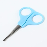 Ножницы детские безопасные, маникюрные, от 0 мес., цвета МИКС Ножницы детские безопасные, маникюрные, от 0 мес., цвета МИКС