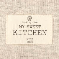 Набор кух. Этель ECO, цв. молочный: варежка 20х28 см, прихватка 19х19 см, 70% хл, 30% лён, в Набор кух. Этель ECO, цв. молочный: варежка 20х28 см, прихватка 19х19 см, 70% хл, 30% лён, в