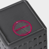 Корзина для хранения Доляна &laquo;Течение&raquo;, квадратная, 9&times;11,5 см, цвет серый