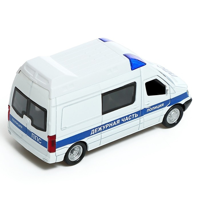 Машина металлическая «Полиция», инерционная, 1:32, световые и звуковые эффекты, открываются двери, русская озвучка, цвет белый Машина металлическая «Полиция», инерционная, 1:32, световые и звуковые эффекты, открываются двери, русская озвучка, цвет белый