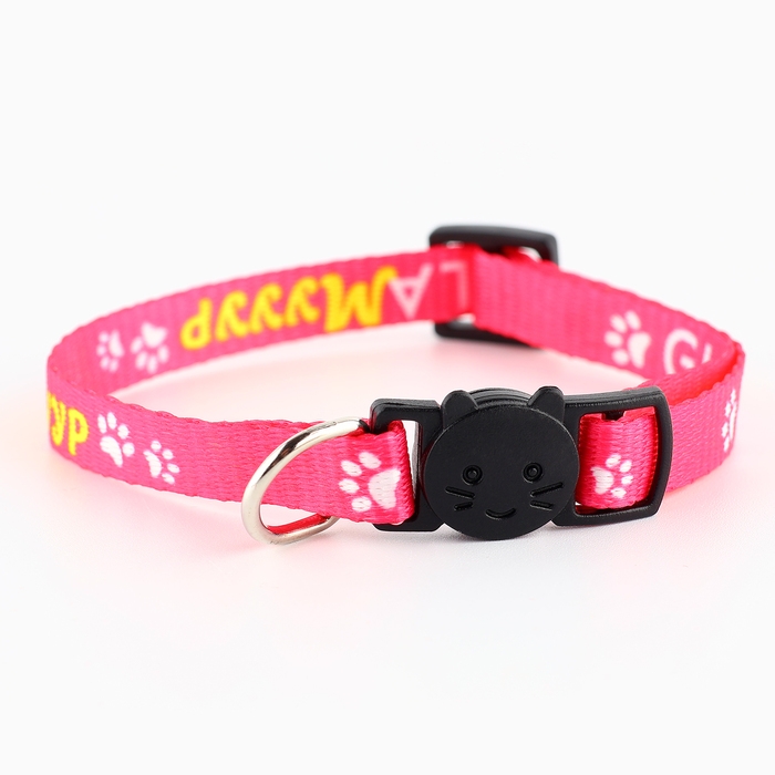 Ошейник для кошек с фастексом &laquo;Glaмур&raquo;, 30 х 1 см