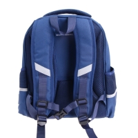 Рюкзак каркасный 36 х 28 х 17 см, + пенал, Bruno Visconti "Корги"