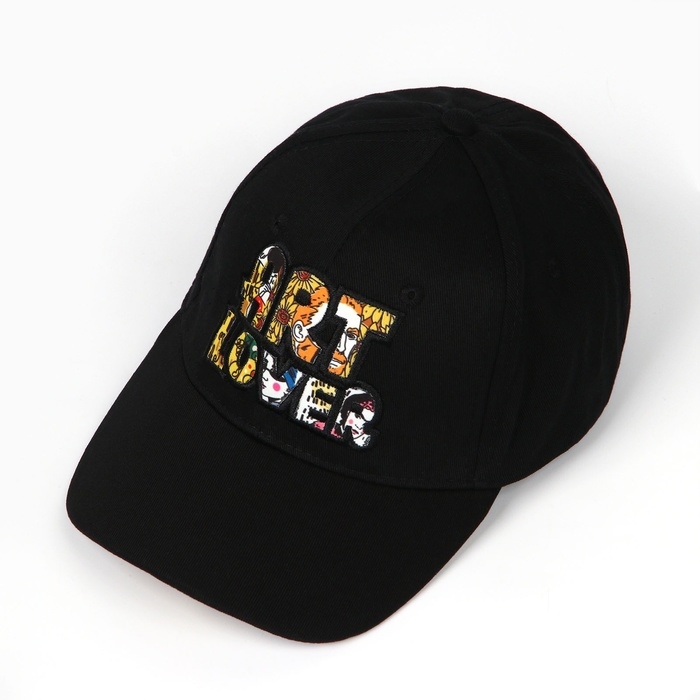 Кепка мужская Art Lover, цвет чёрный Кепка мужская Art Lover, цвет чёрный