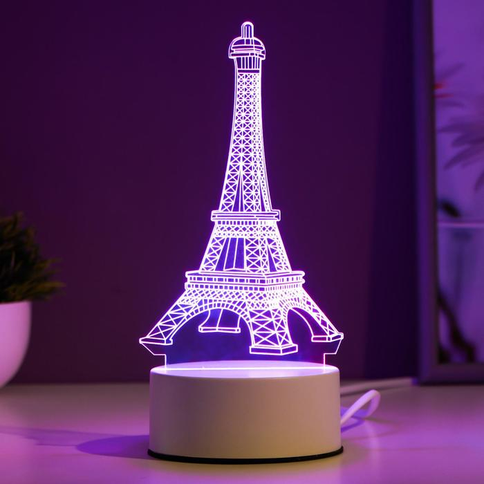 Светильник "Эйфелева башня" от сети 9,5x10x21 см RISALUX