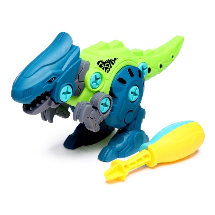 Конструктор винтовой &laquo;Паразауролоф&raquo;, с отвёрткой, 24 детали