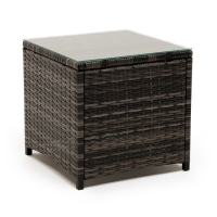 Садовый стол "Бордо" журнальный, плетение: искусственный ротанг, 45 х 45 х 45 см Садовый стол "Бордо" журнальный, плетение: искусственный ротанг, 45 х 45 х 45 см