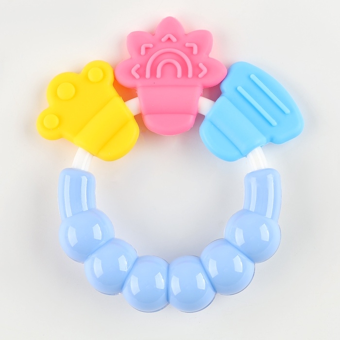 Прорезыватель для зубов «Погремушка», МИКС Прорезыватель для зубов «Погремушка», МИКС