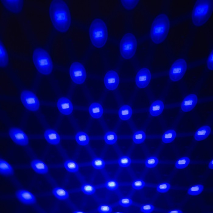 Световой прибор «Мини диско-шар» 8 см, свечение RGB, 5 В Световой прибор «Мини диско-шар» 8 см, свечение RGB, 5 В