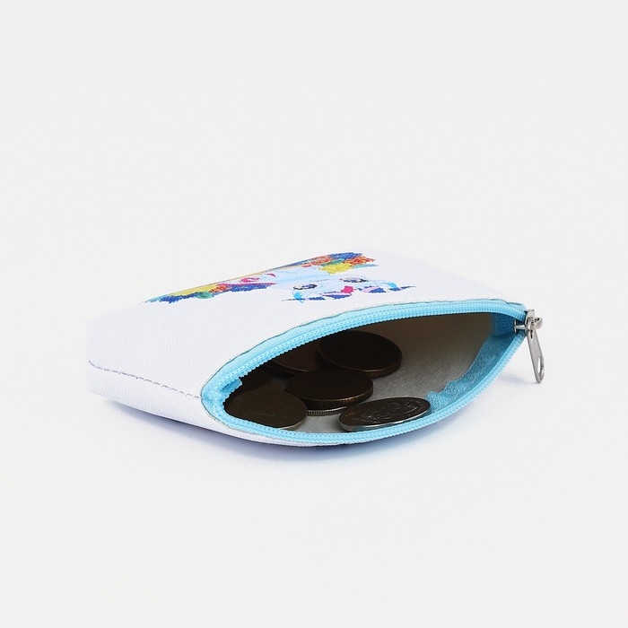 Кошелёк на молнии &laquo;Выбражулька&raquo;, цвет МИКС